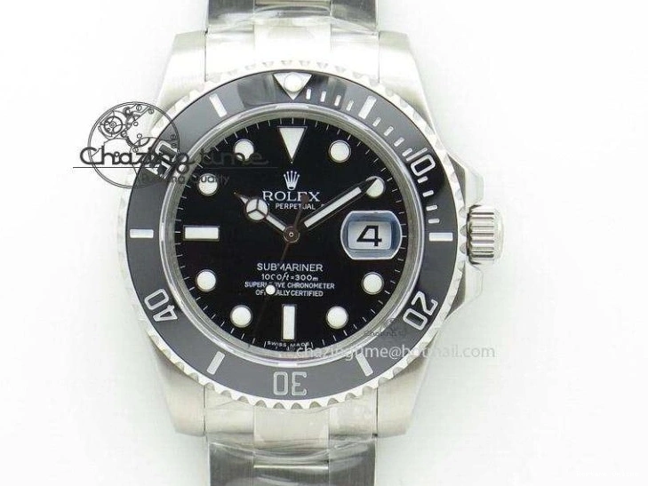 0114 DateJust II 126334 41mm SS BP 1:1 Best Edition Black Dial Sticks Makers on Oyster Bracelet ZeroBulk 3325